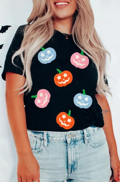 halloween spirit sequin tops