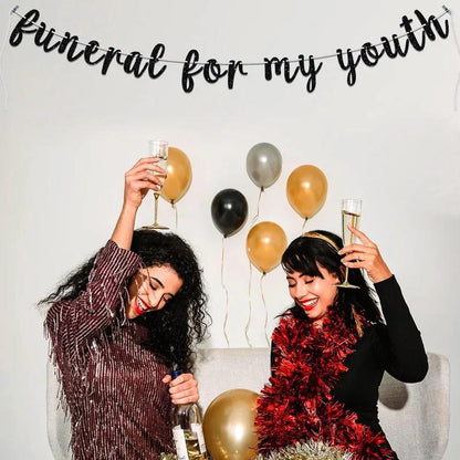 funeral for my youth banner - basil boutique