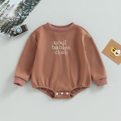 cool babies club onesie - basil boutique