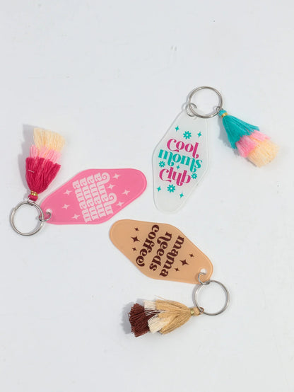 mama acryllic keychains