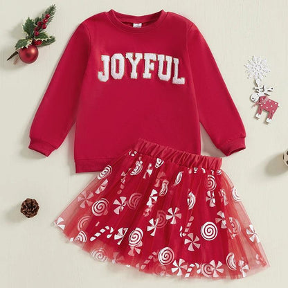 joyful kids outfit - basil boutique