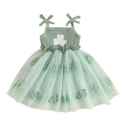 sweet shamrock kids dress