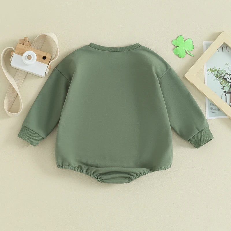 lucky dude + mama matching crew sweatshirts - basil boutique