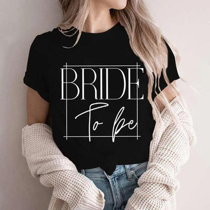 bride-to-be + bach crew t-shirts - basil boutique