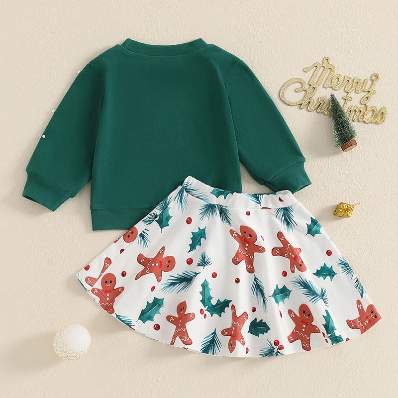 christmas pearls kids outfit