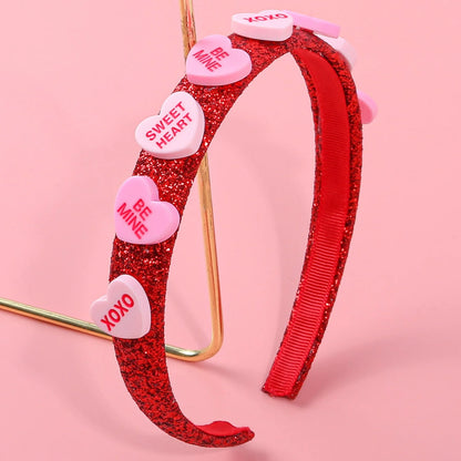 sweet heart candy headband