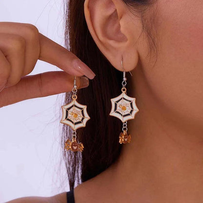 halloween dangle earrings - basil boutique