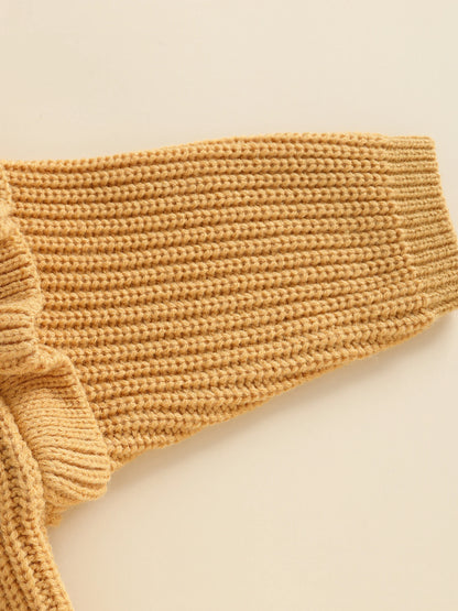 pretty pumpkin kids crew sweater