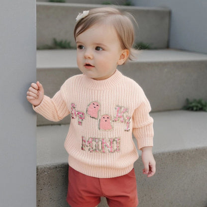 spooky mini kids crew sweater