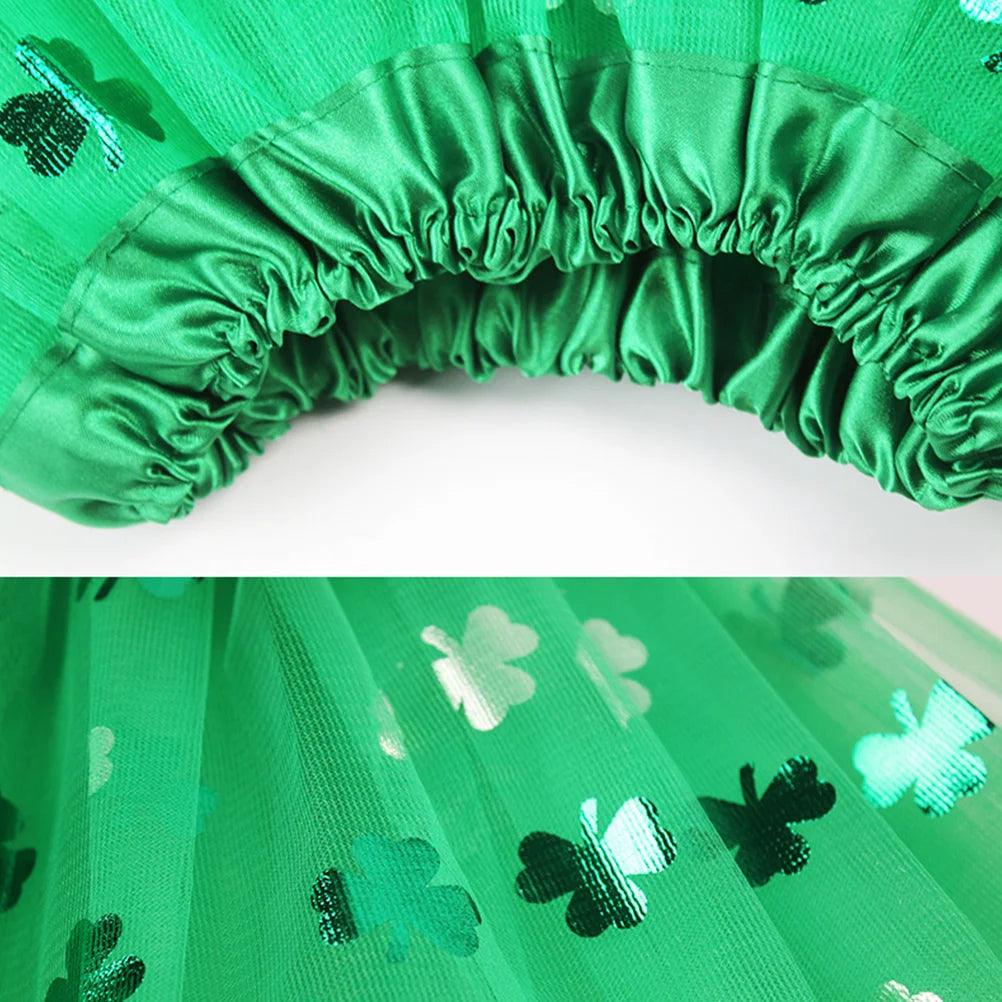 shamrock tulle skirt