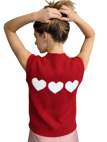 valentine's day sweater vest