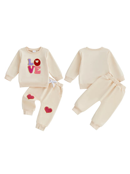 love patch kids outfit