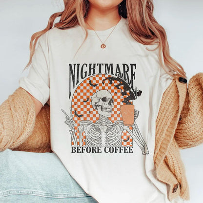 halloween retro t-shirts - basil boutique