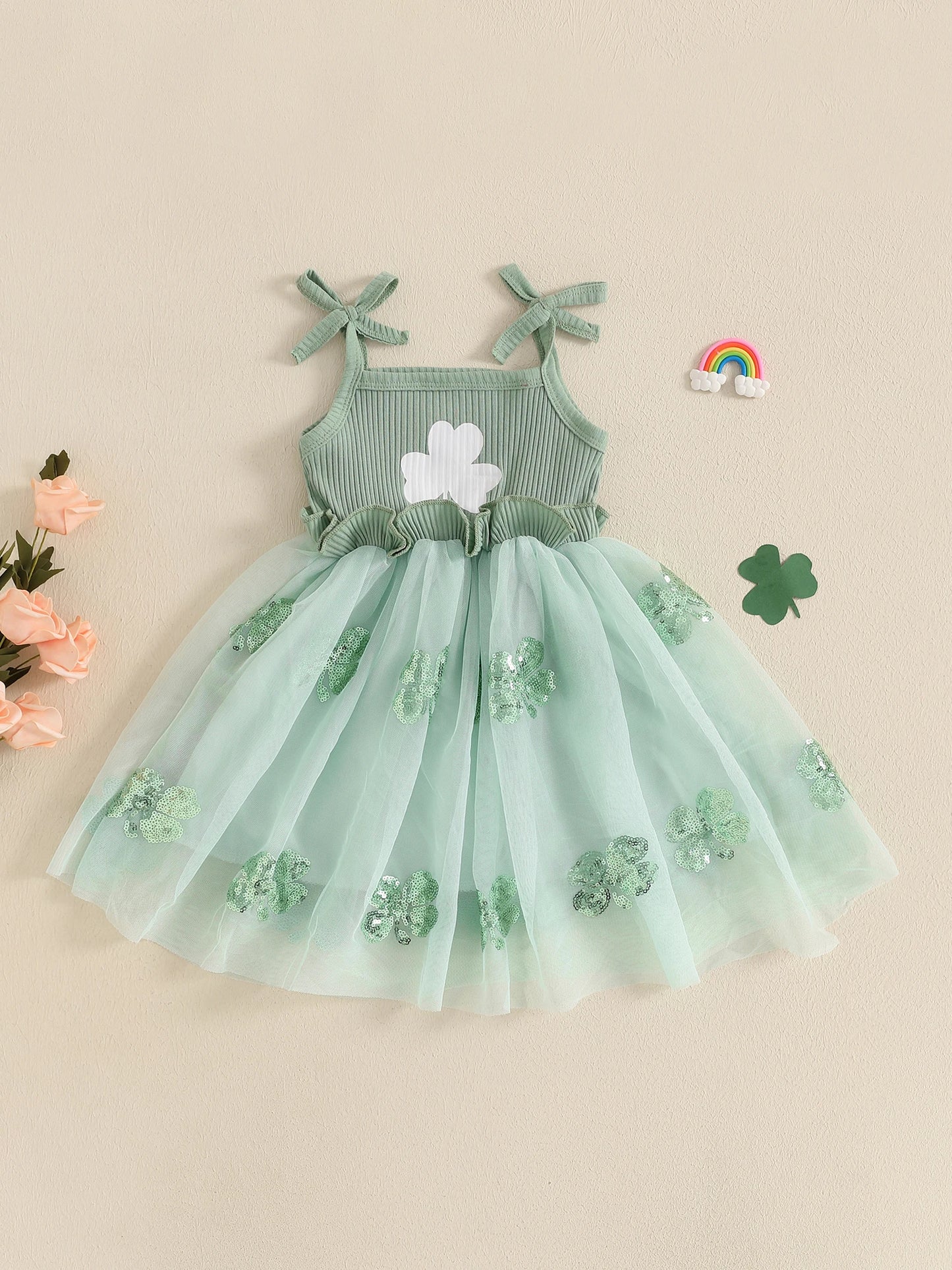 sweet shamrock kids dress