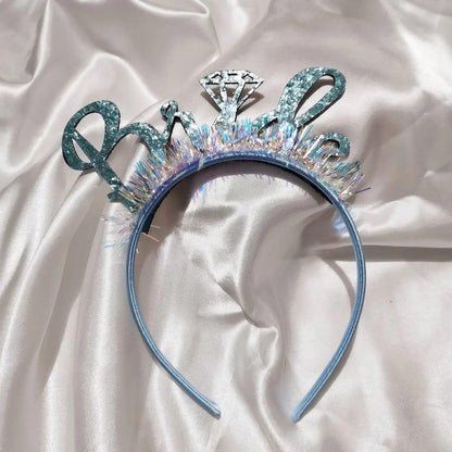 bride-to-be headbands - basil boutique