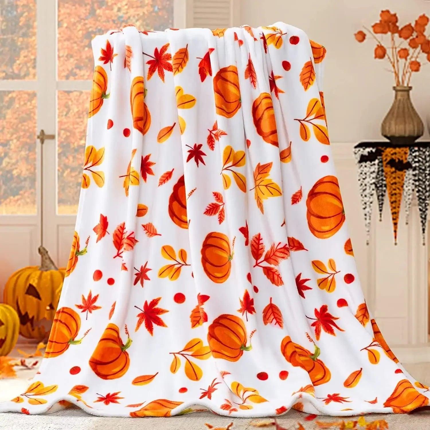 halloween throw blankets - basil boutique