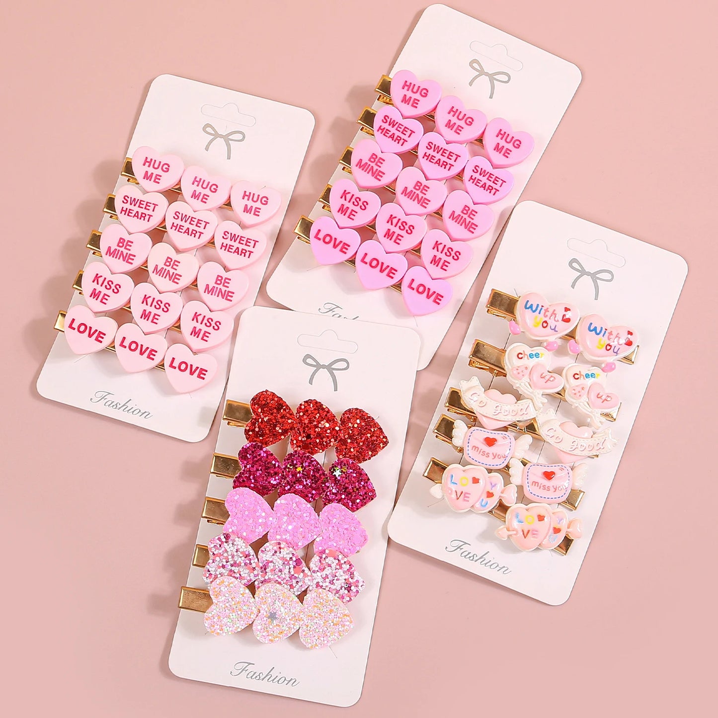 sweetheart hair clips