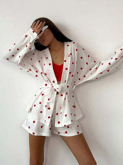 sweet valentine pajamas