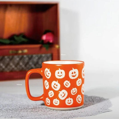 halloween ceramic mugs - basil boutique