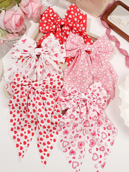 valentine’s day long tail bows