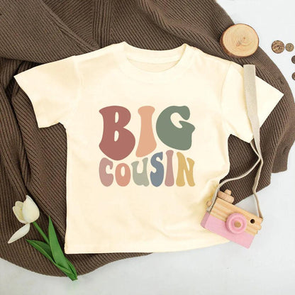 big cousin retro kids t-shirts - basil boutique