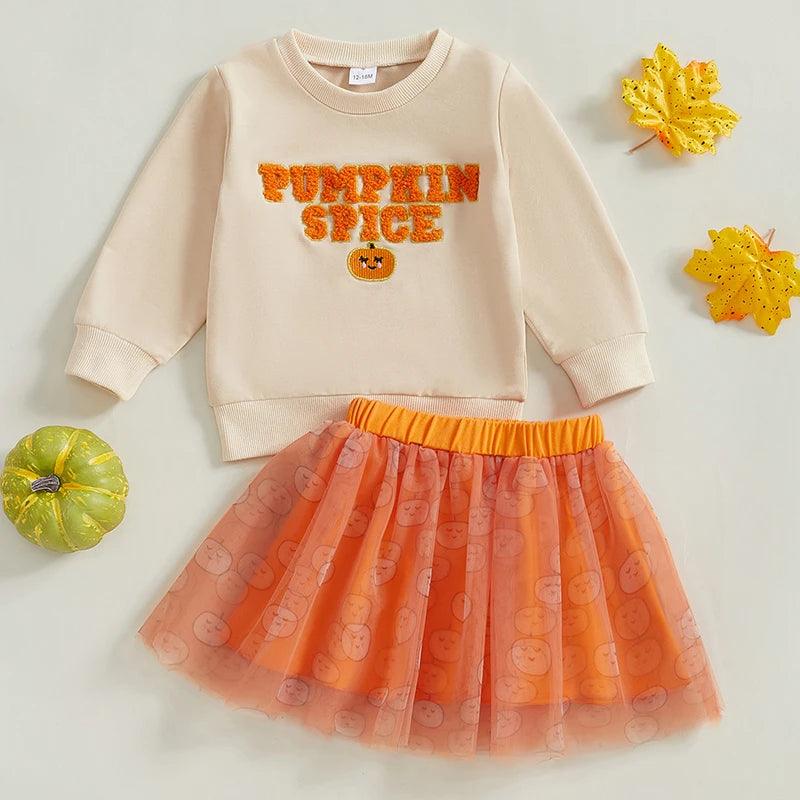 halloween tulle kids outfits