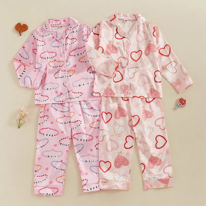 best friends forever kids pajamas