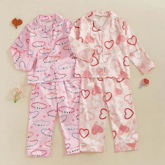 best friends forever kids pajamas