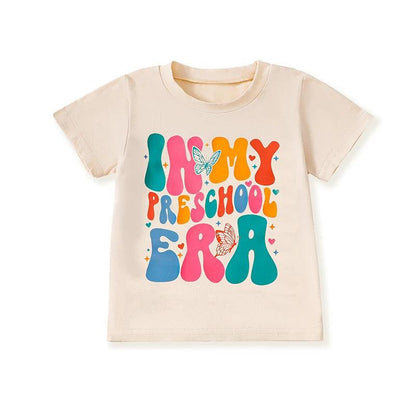 in my preschool era kids t-shirt - basil boutique