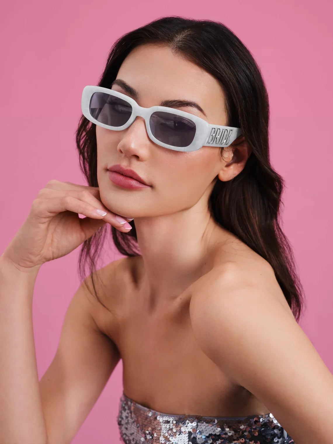 bride square sunglasses