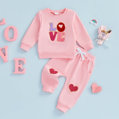 love patch kids outfit