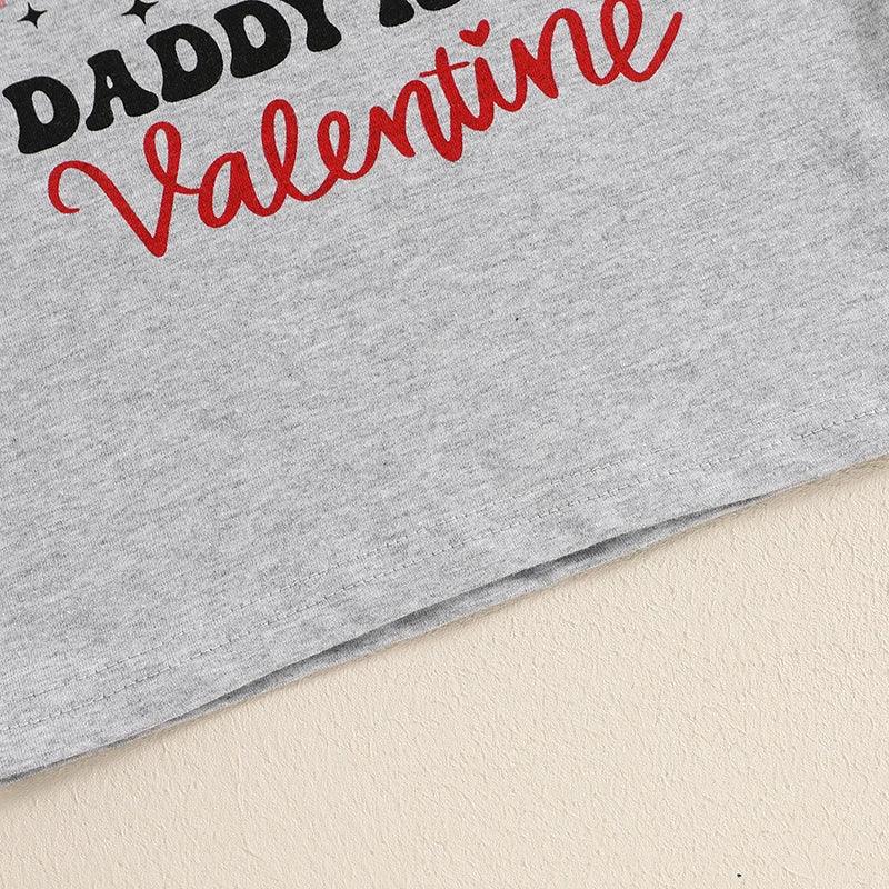 mama's valentine kids t-shirt