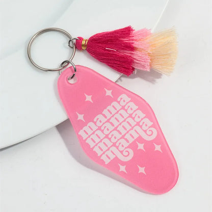 mama acryllic keychains