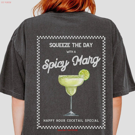 squeeze the day spicy marg shirts - basil boutique