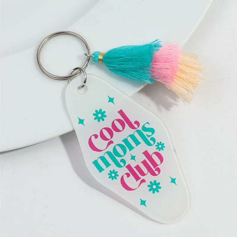 mama acryllic keychains