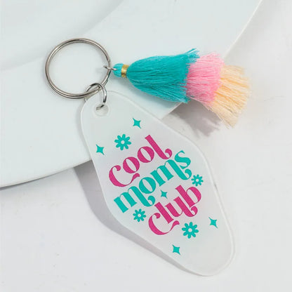 mama acryllic keychains