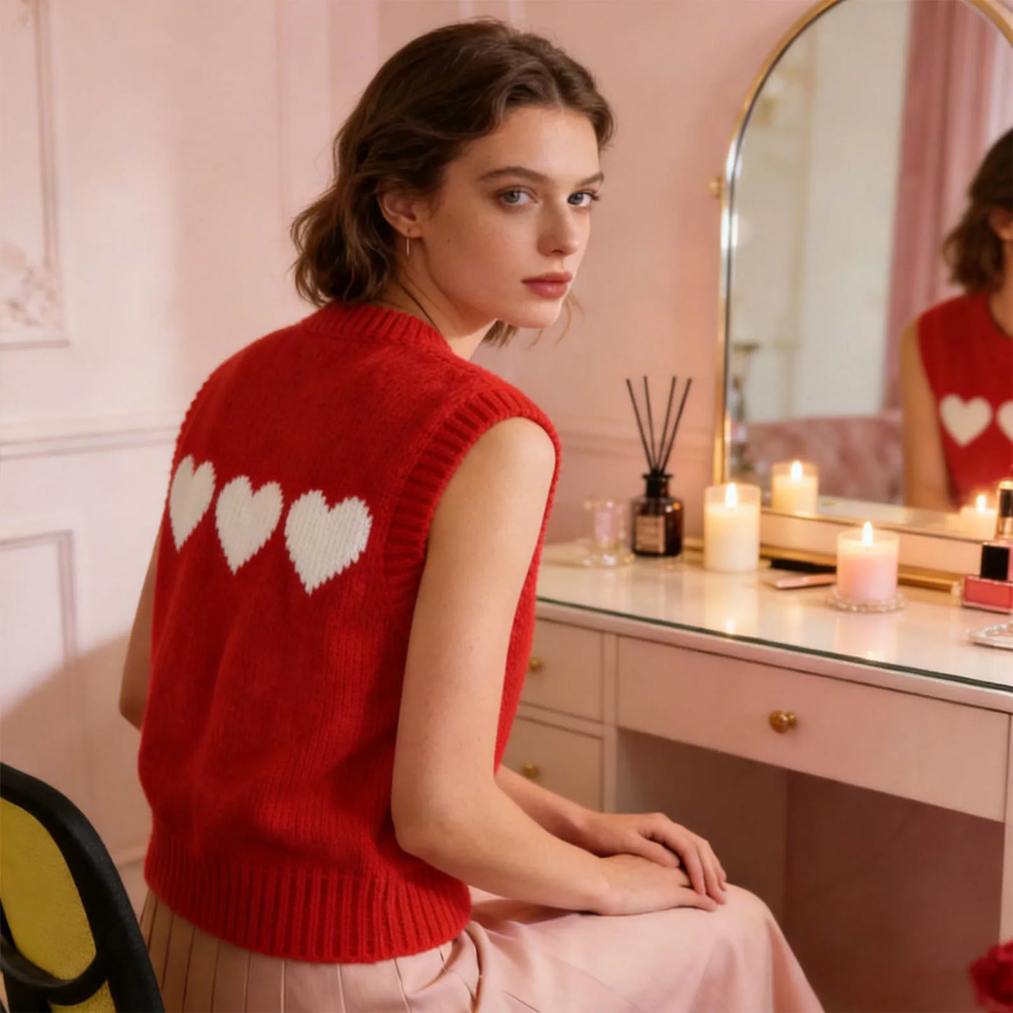 valentine's day sweater vest