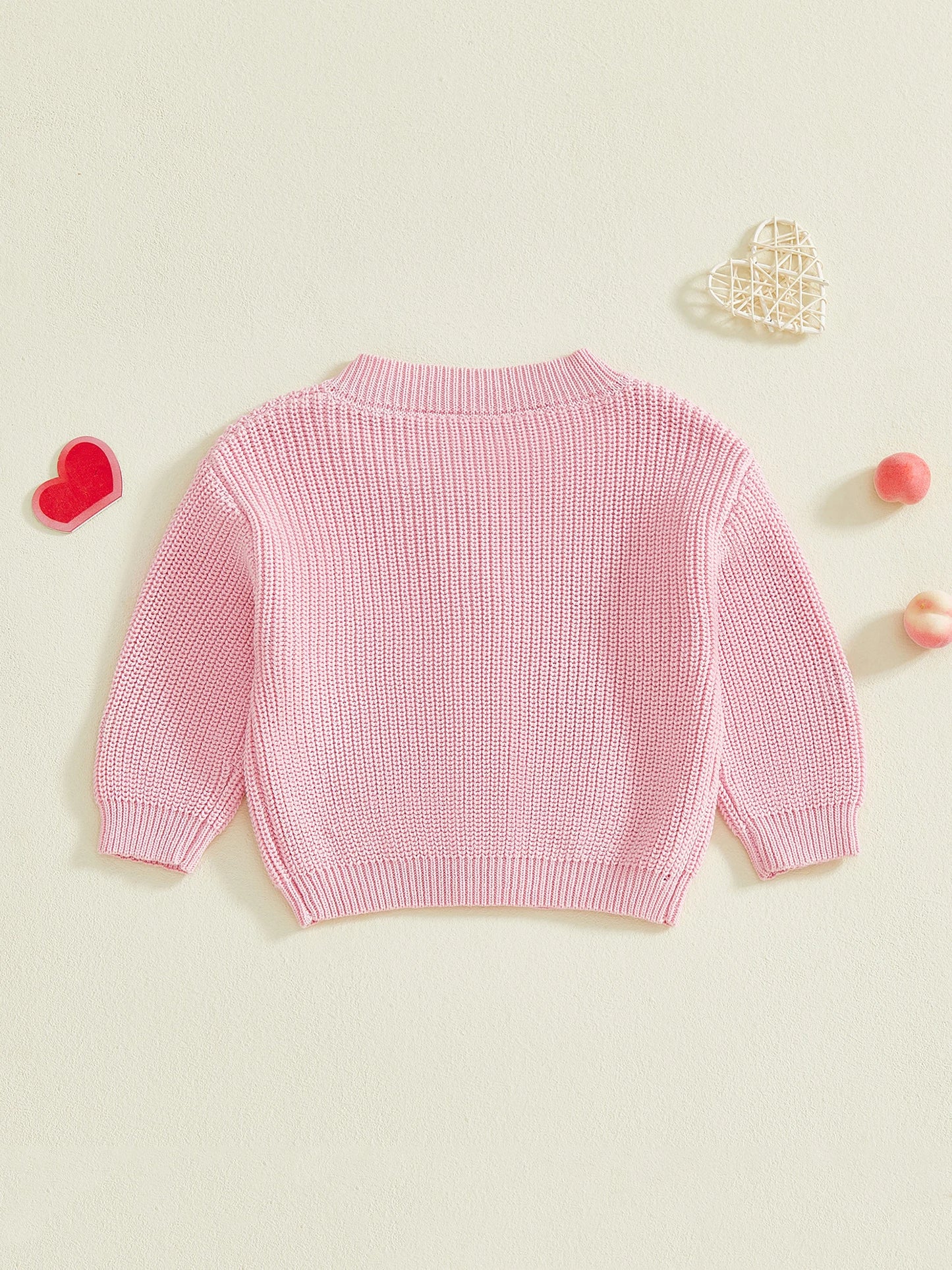 heart kids cardigan