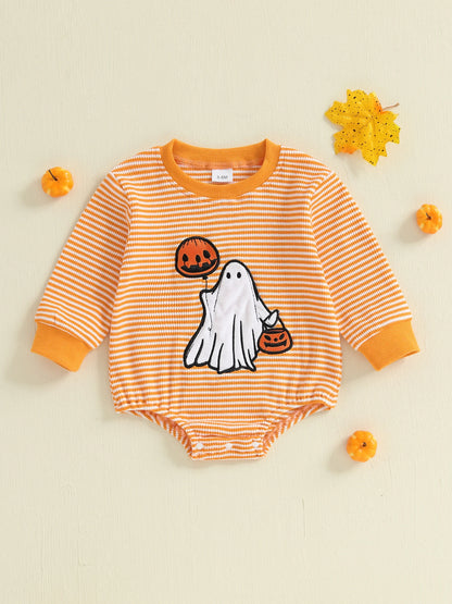 ghost + lanterns onesie