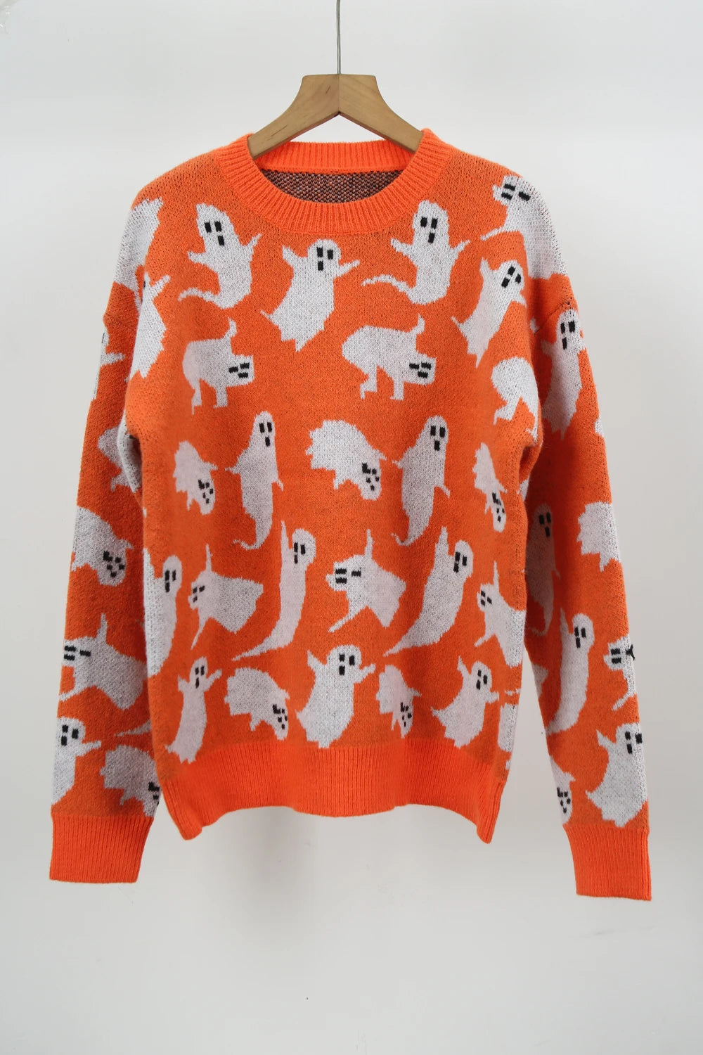 ghostly cute crew sweater