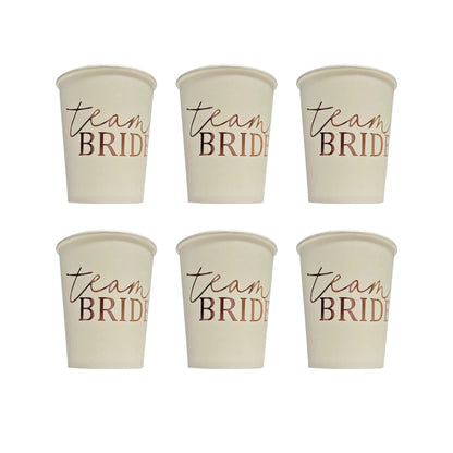 rose gold team bride drinkware - basil boutique