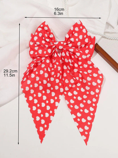 valentine’s day long tail bows