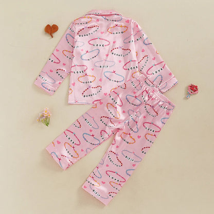 best friends forever kids pajamas