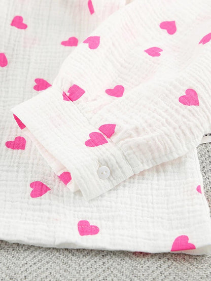 sweet valentine pajamas