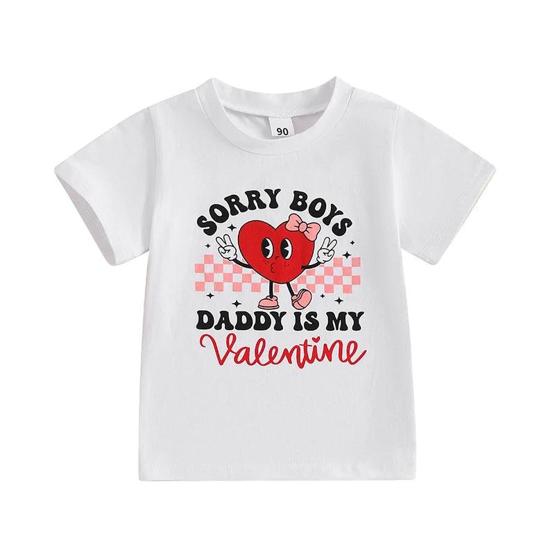 mama's valentine kids t-shirt