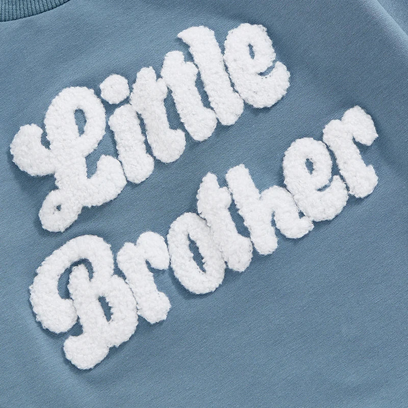 little brother + sister retro onesies