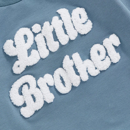 little brother + sister retro onesies