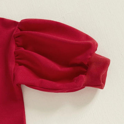 be mine puff sleeve onesie