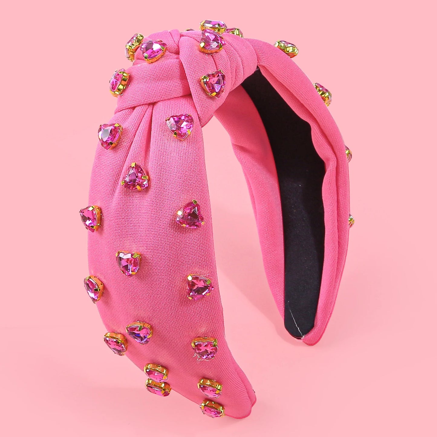 heart rhinestone headband