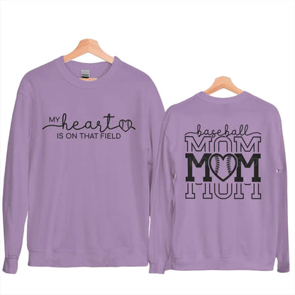 my heart is on that field crew sweatshirt
